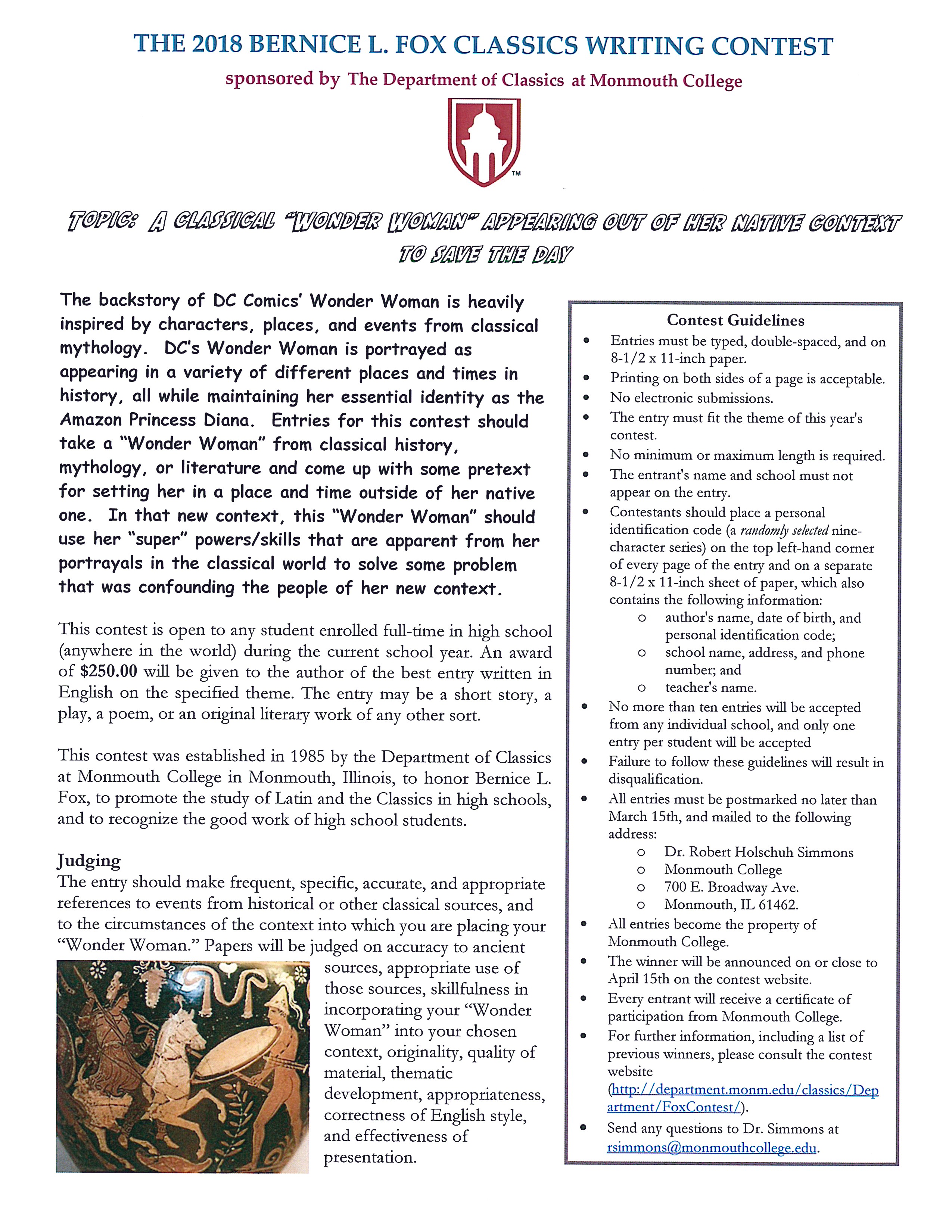 essay contest classic Classical essay contest classical essay information available to print: word | pdf the cav classical essay contest is designed to recognize those students who have submitted outstanding essays in english on a topic appropriate to each level or class. essay contest classic Classical essay contest classical essay information available to print: word | pdf the cav classical essay contest is designed to recognize those students who have submitted outstanding essays in english on a topic appropriate to each level or class.